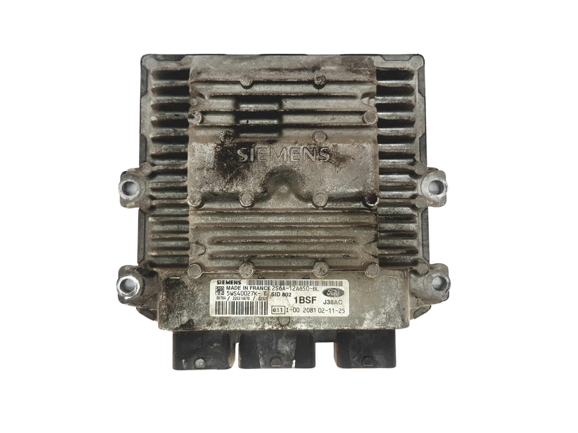 Steuergerät 2S6A-12A650-BL 5WS40027K-T SID 802 Ford Siemens 29314 main product photo