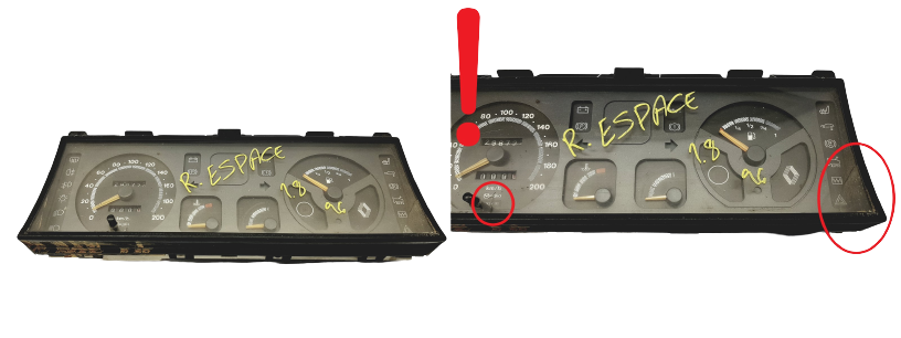 Tacho Kombiinstrument Renault Espace 2 6025104545 50828 main product photo