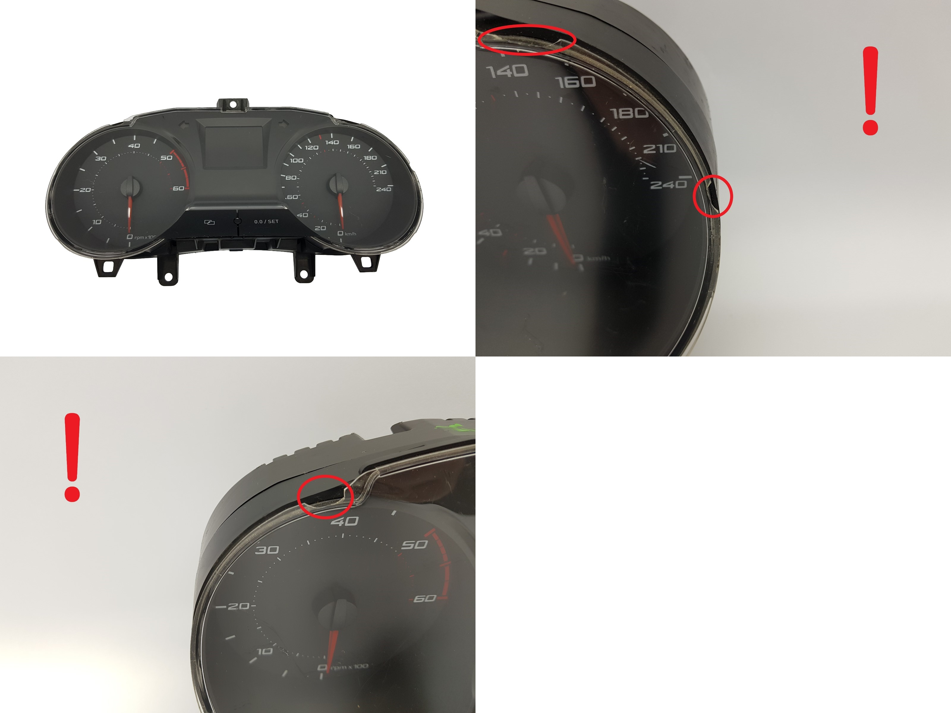 Tacho Kombiinstrument Seat Ibiza 6J0920802H 3693 main product photo