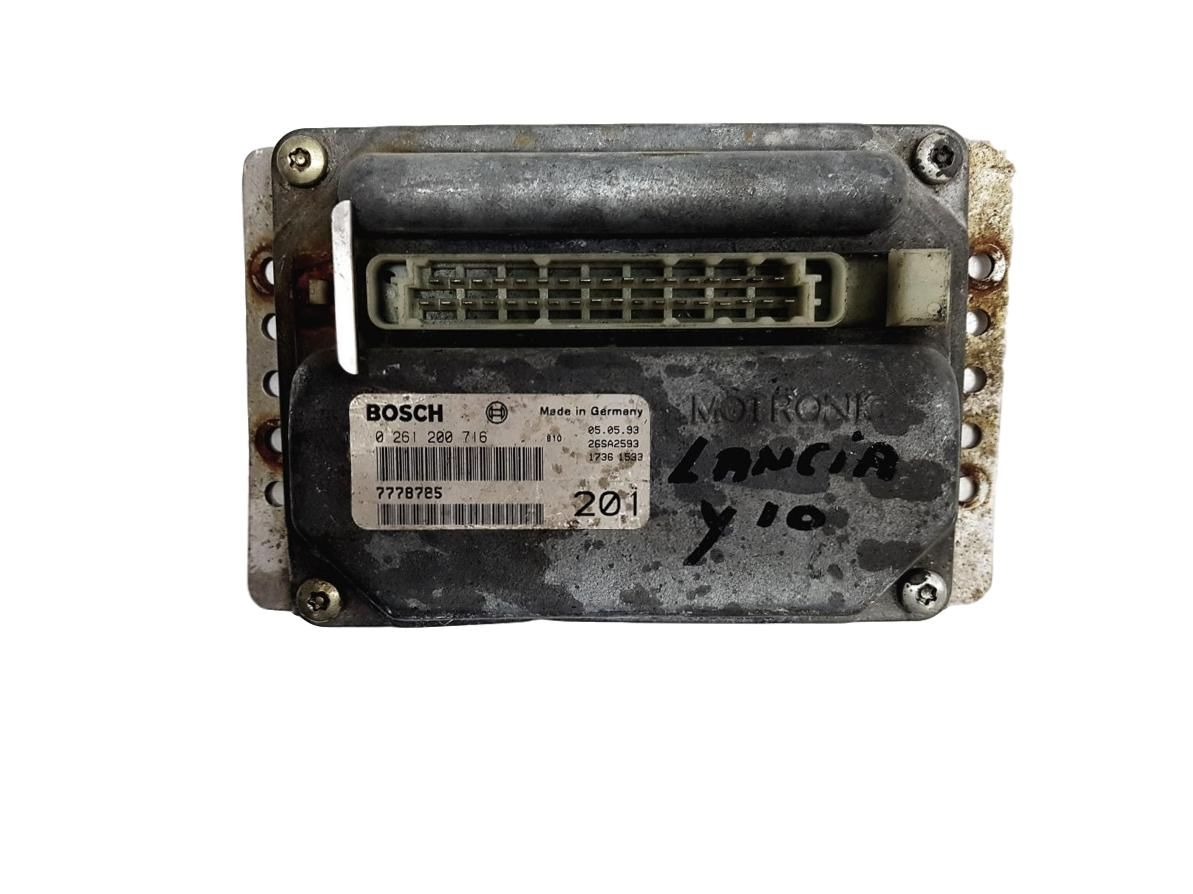 Steuergerät 0261200716 7778785 26SA2593 Fiat Lancia Bosch main product photo