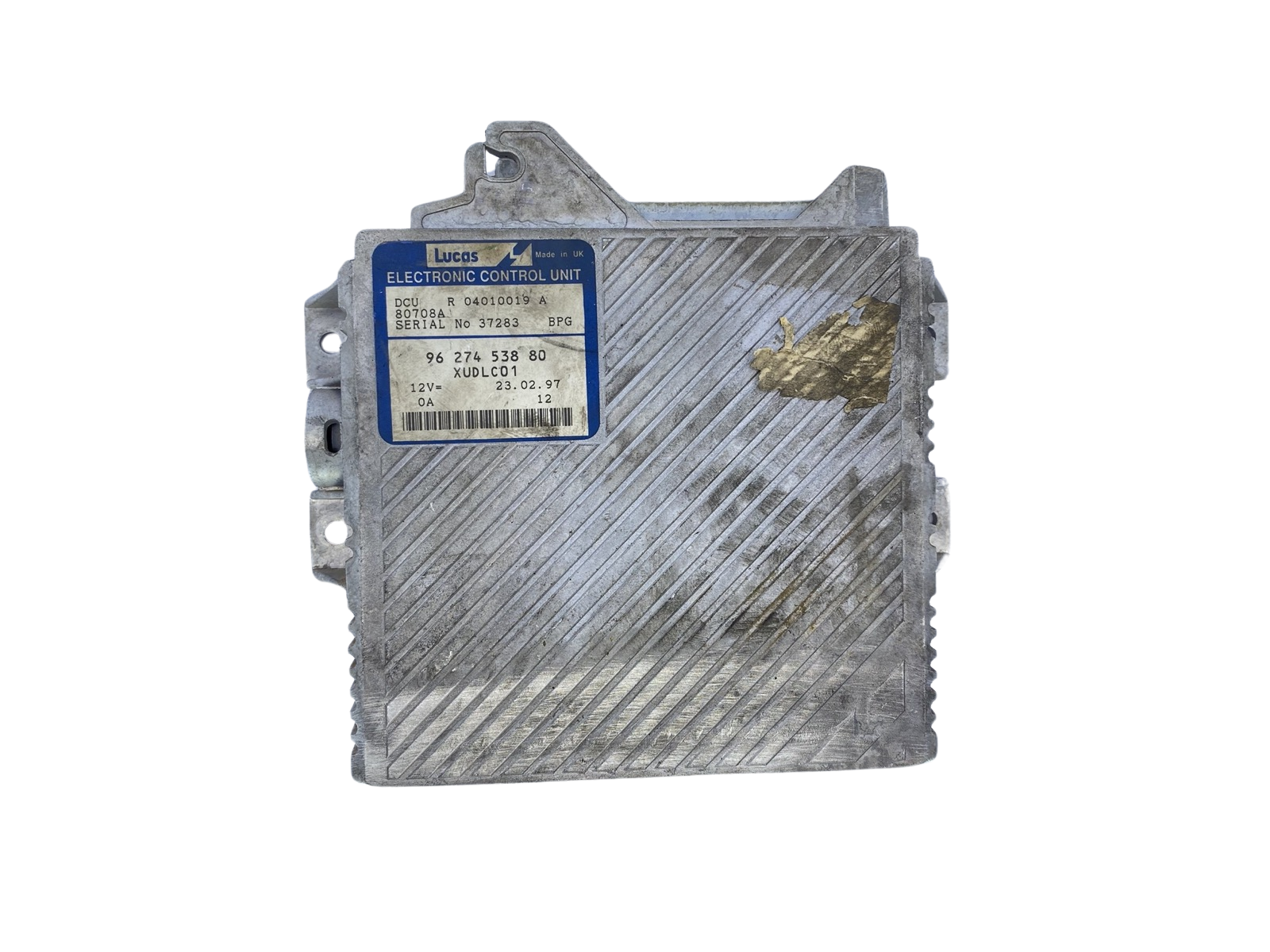 Steuergerät 9627453880 R04010019A 80708A PSA Lucas 62807 main product photo