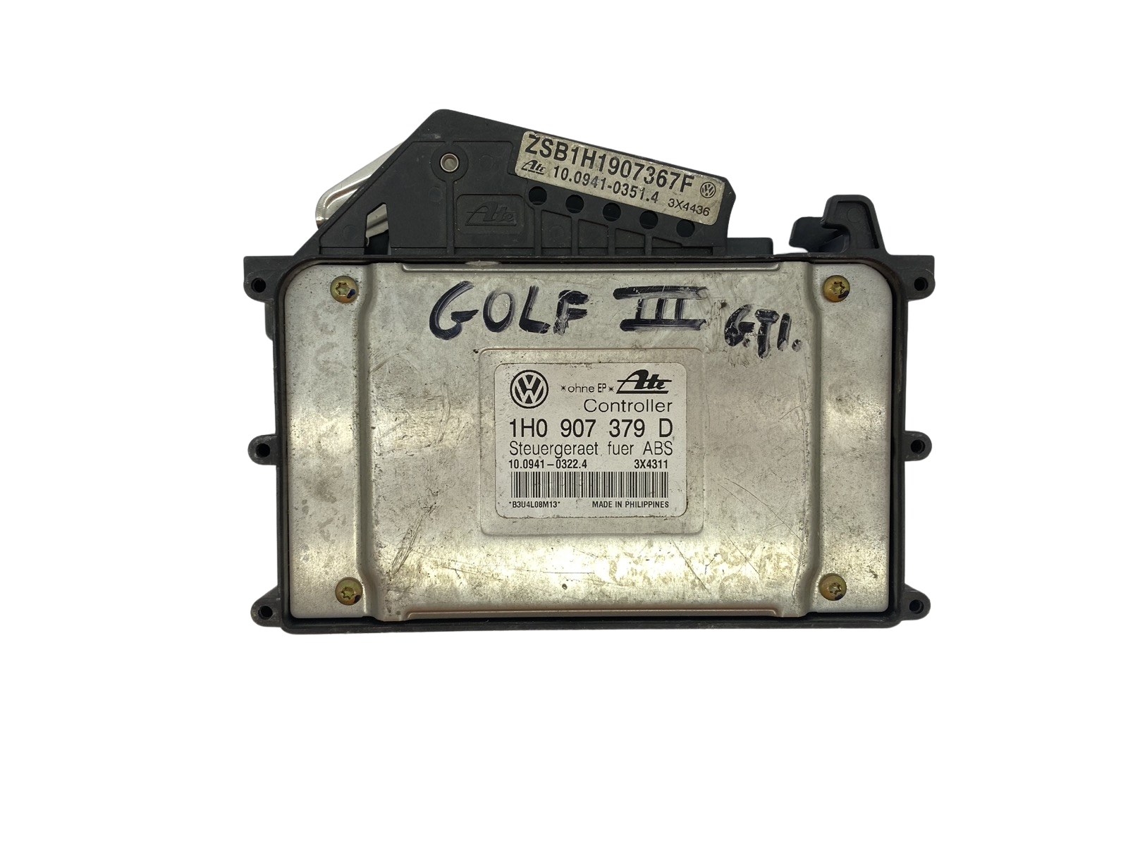 Steuergerät ABS VW 1H0907379D 10.0941-0322.4 ATE 56790 main product photo