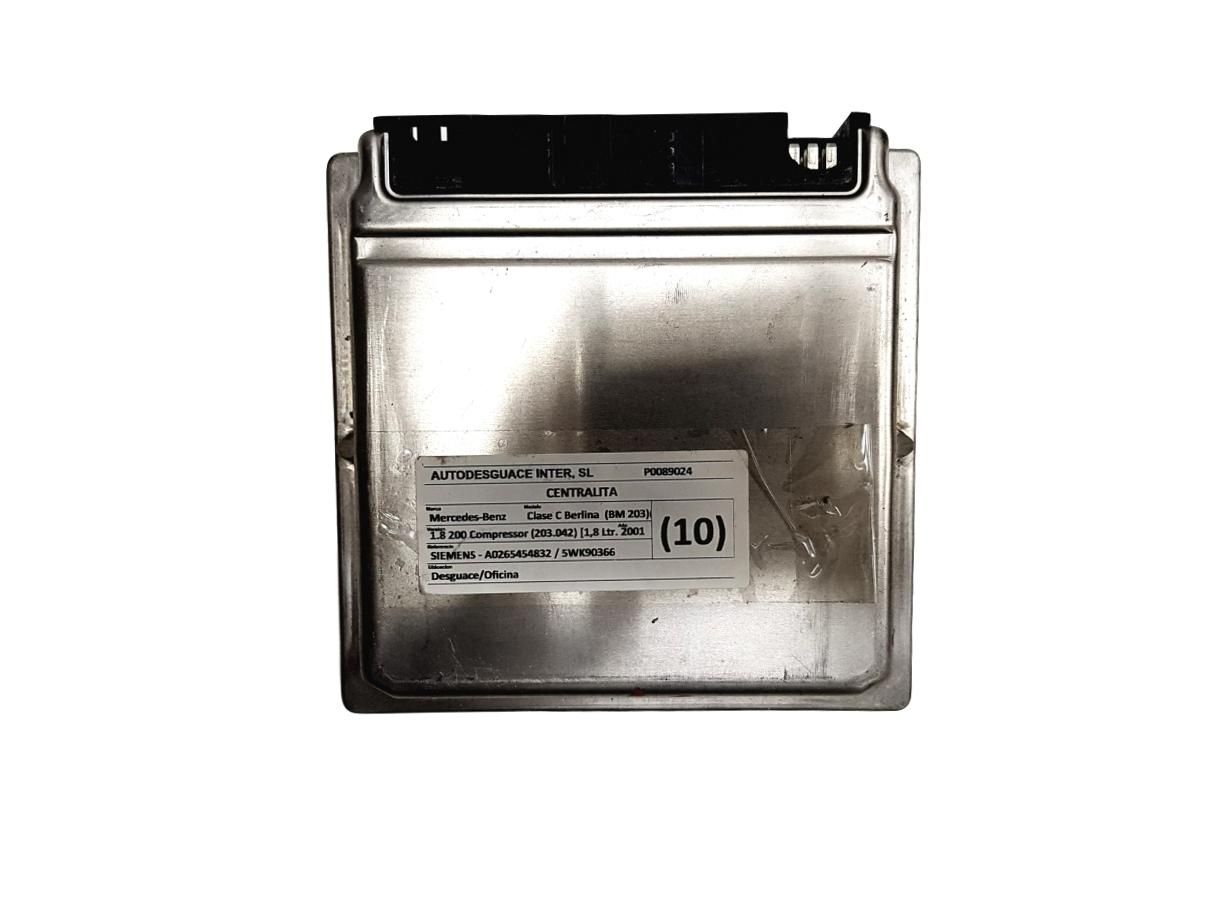 Steuergerät A0265454832 5WK90366 Mercedes Siemens main product photo
