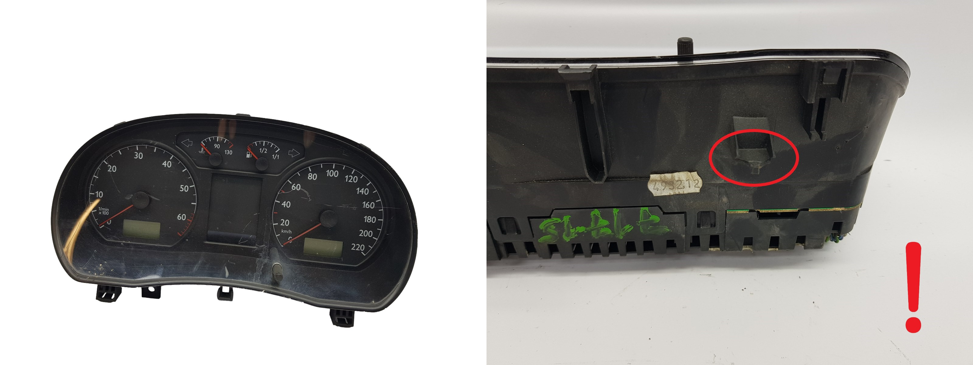 Tacho Kombiinstrument VW Polo 6Q0920820 main product photo