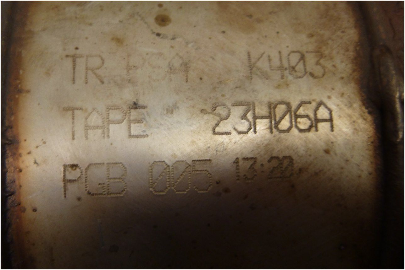 Katalizator 2,0 HDI Peugeot 407 RHR K403 1731PV main product photo