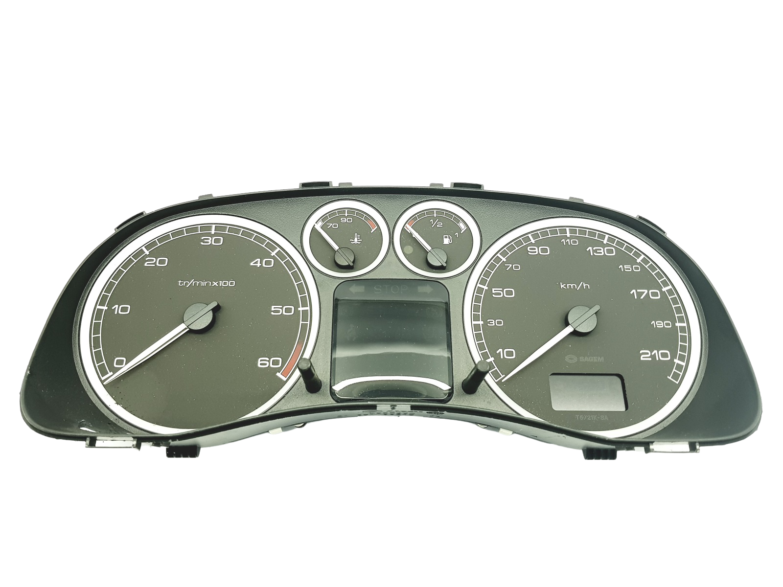 Tacho Kombiinstrument Peugeot 307 9636708880 E 05 43967 main product photo
