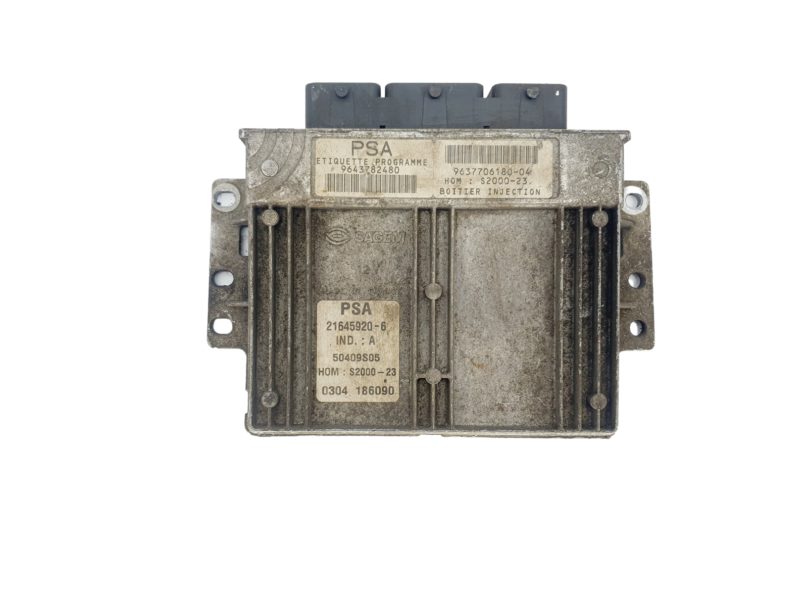 Steuergerät 9643782480 9637706180-04 21645920-6 PSA Sagem 39602 main product photo