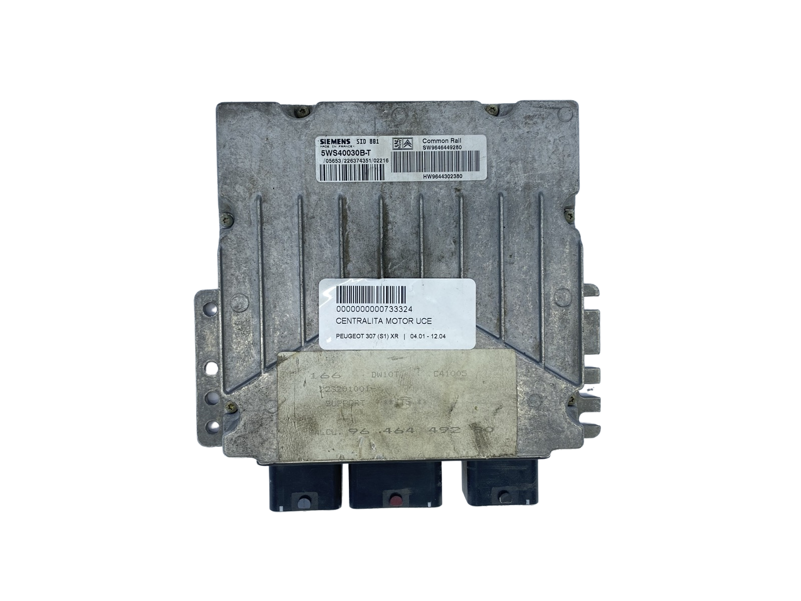 Steuergerät 5WS40030B-T 9646449280 9644302380 SID801 PSA Siemens 60452 main product photo