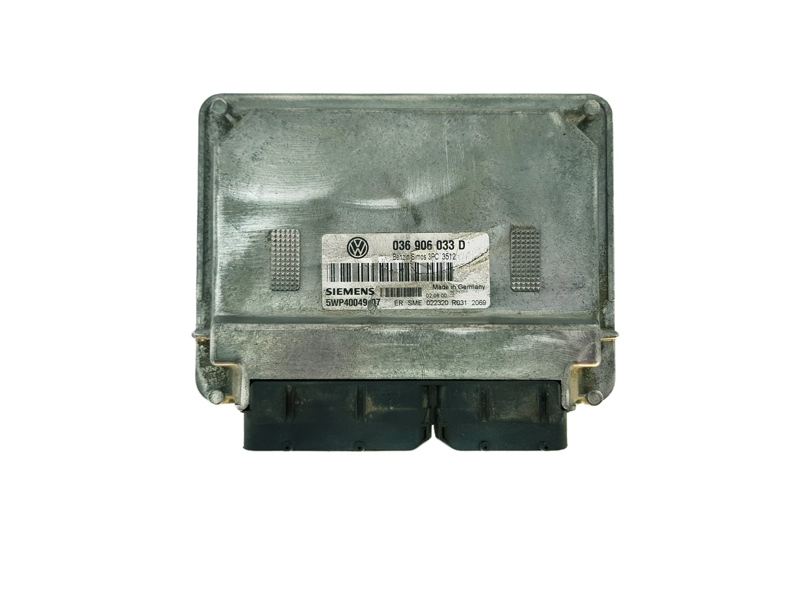 Steuergerät 036906033D 5WP40049 07 VW Siemens 32649 main product photo