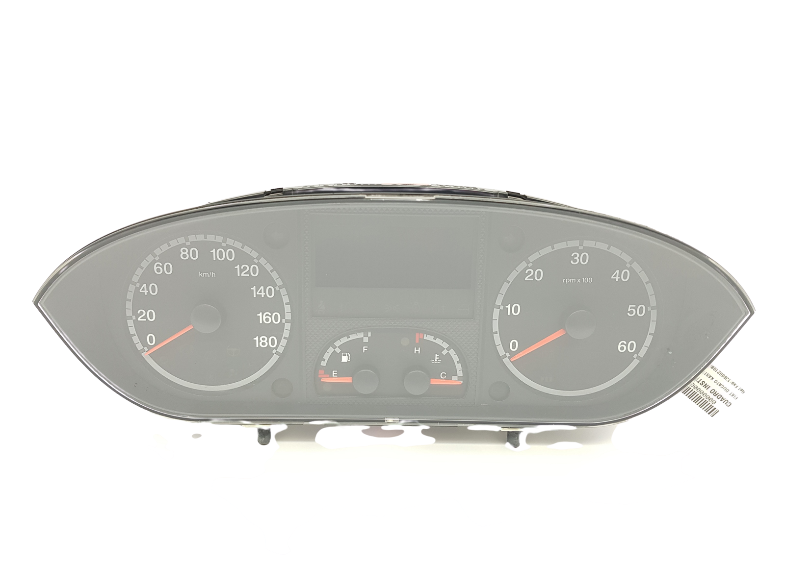 Tacho Kombiinstrument Fiat PSA 1366021080 Ducato Jumper Boxer 25579 main product photo