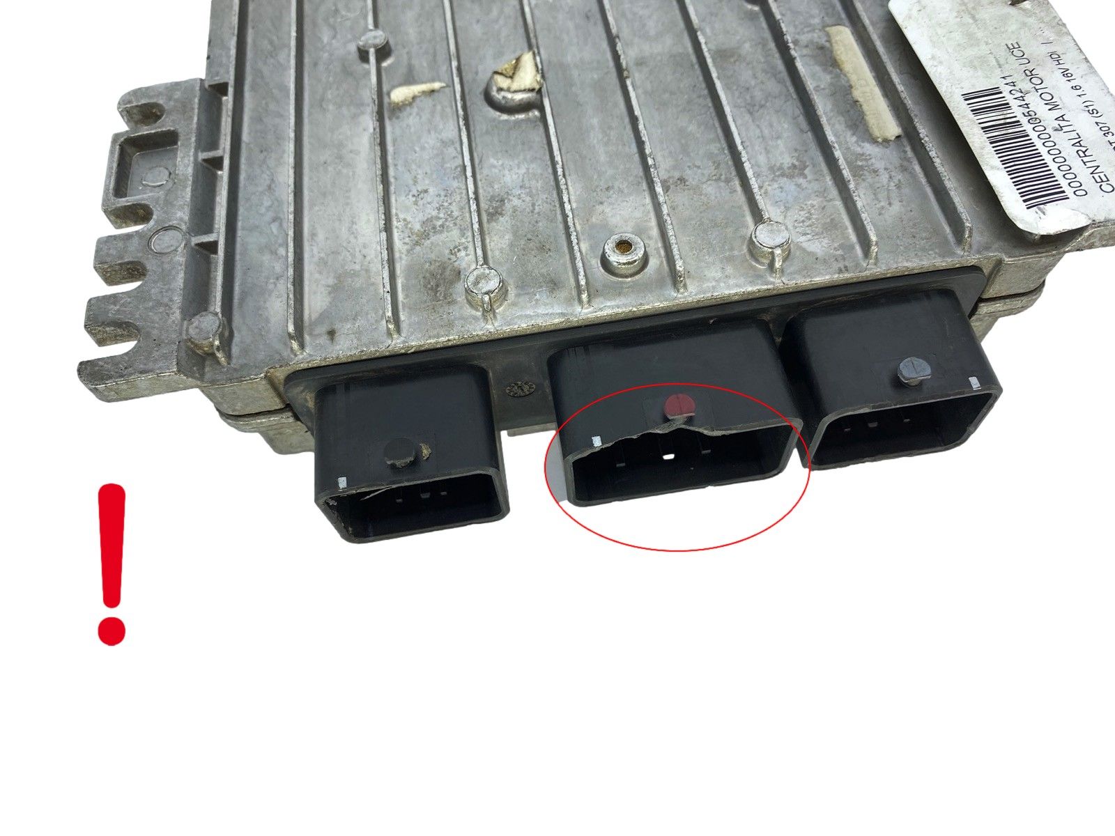 Steuergerät 5WS40030B-T 9646449280 9644302380 SID801 PSA Siemens 60597 main product photo