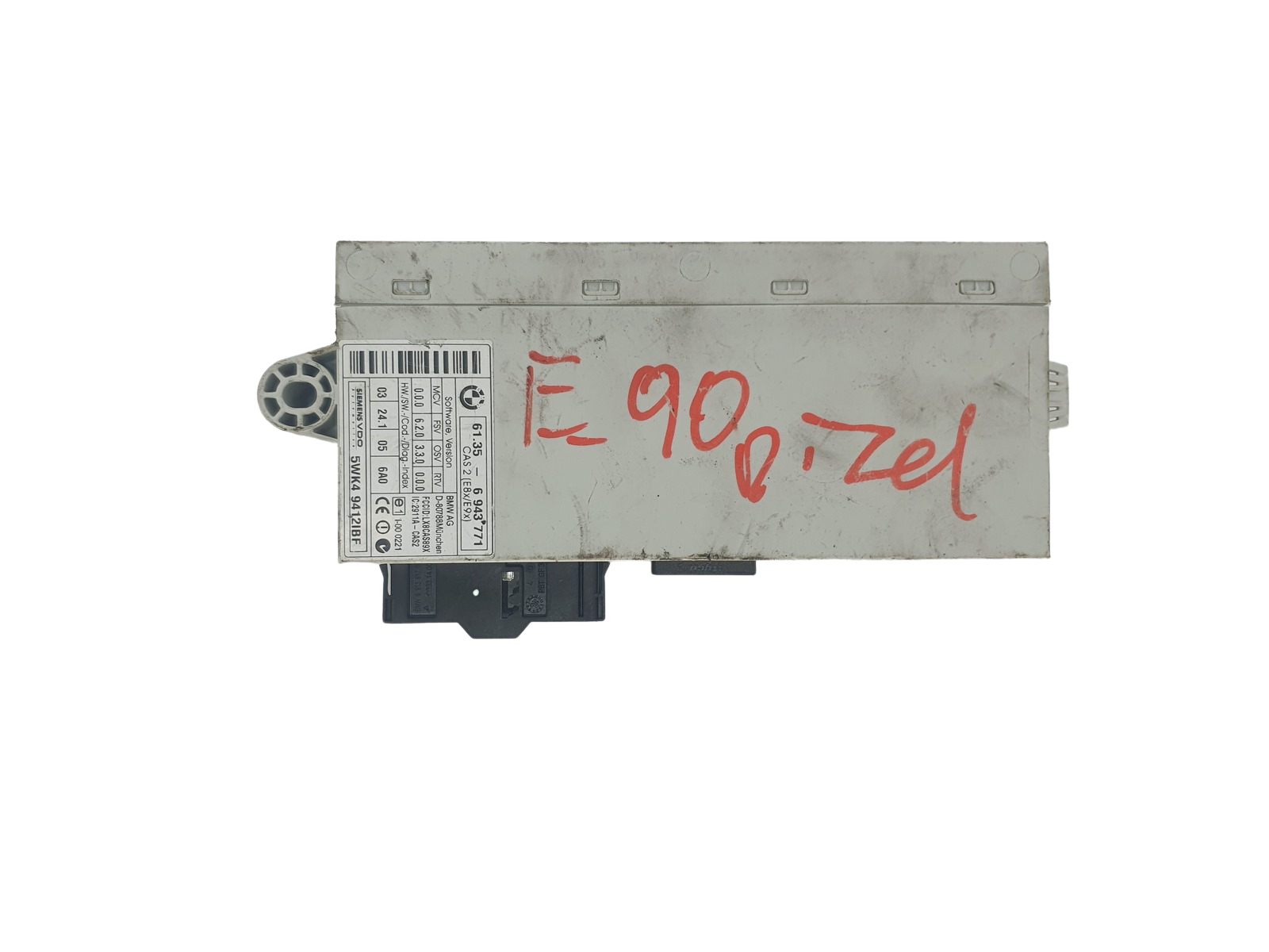 Steuergerät Moduł 61.35-6943771 5WK49412IBF BMW Siemens 40348 main product photo
