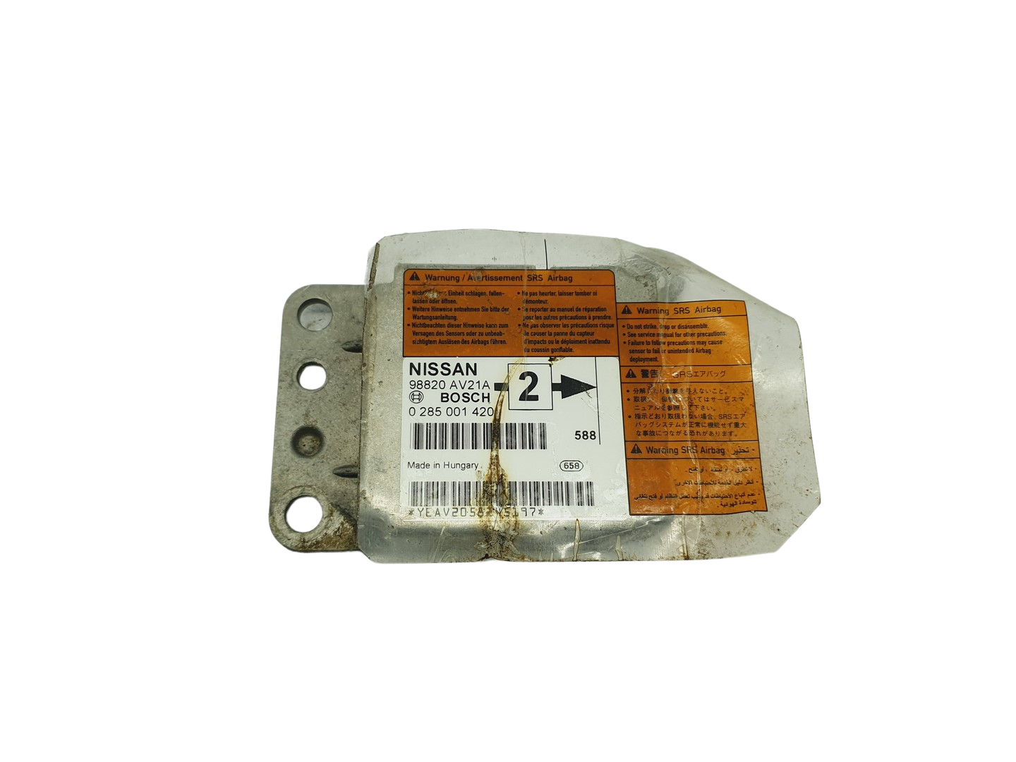 Steuergerät 98820AV21A 0285001420 Nissan Bosch main product photo
