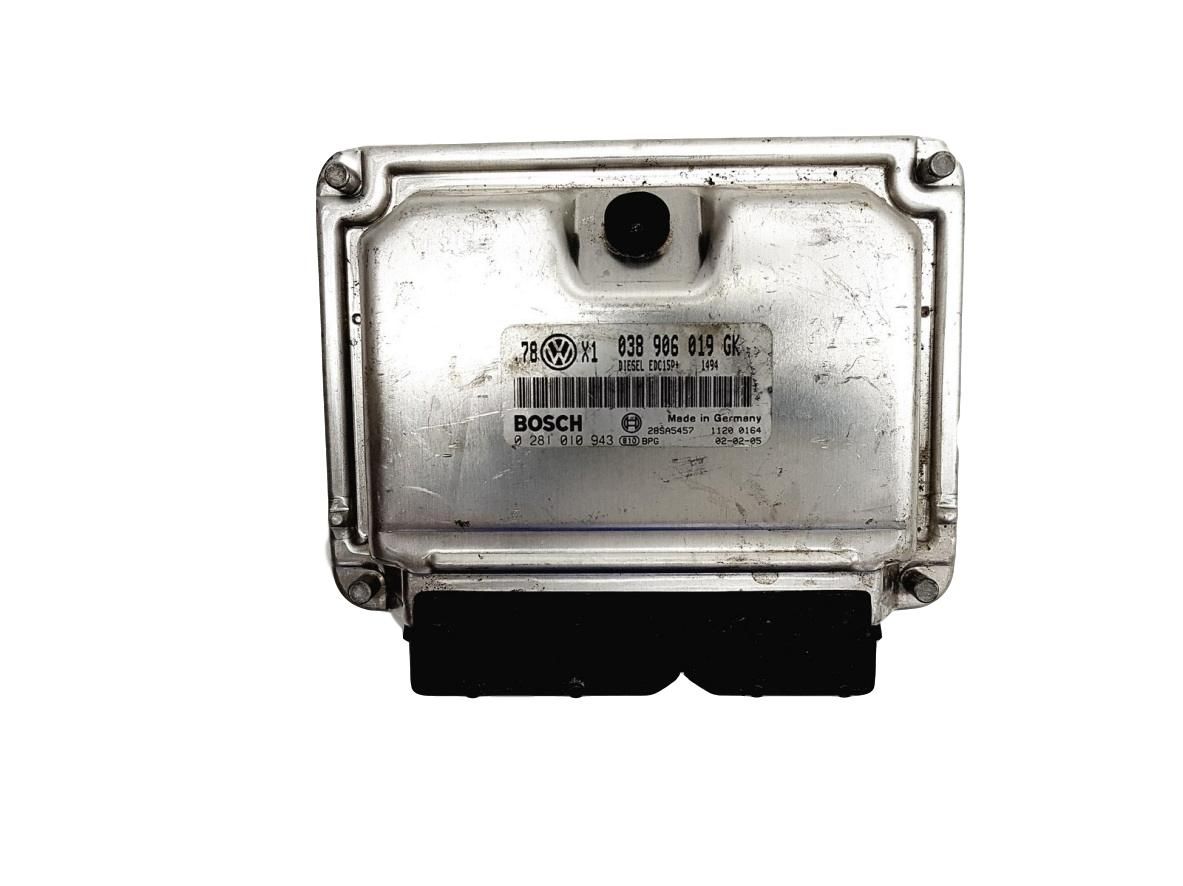Steuergerät 038906019GK 0281010943 Volkswagen Bosch main product photo