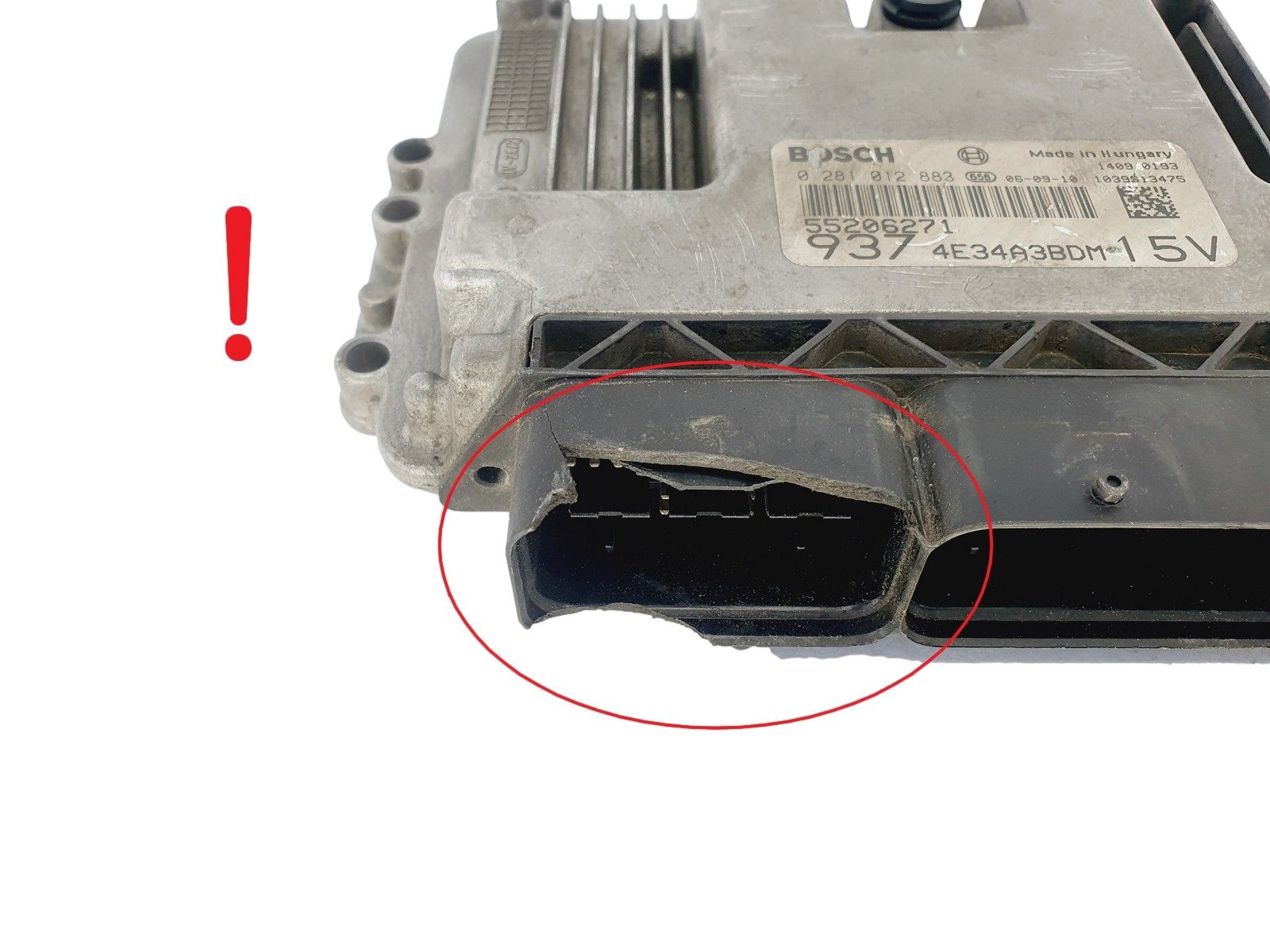 Steuergerät 55206271 0281012883 Alfa Romeo Bosch 43147 main product photo