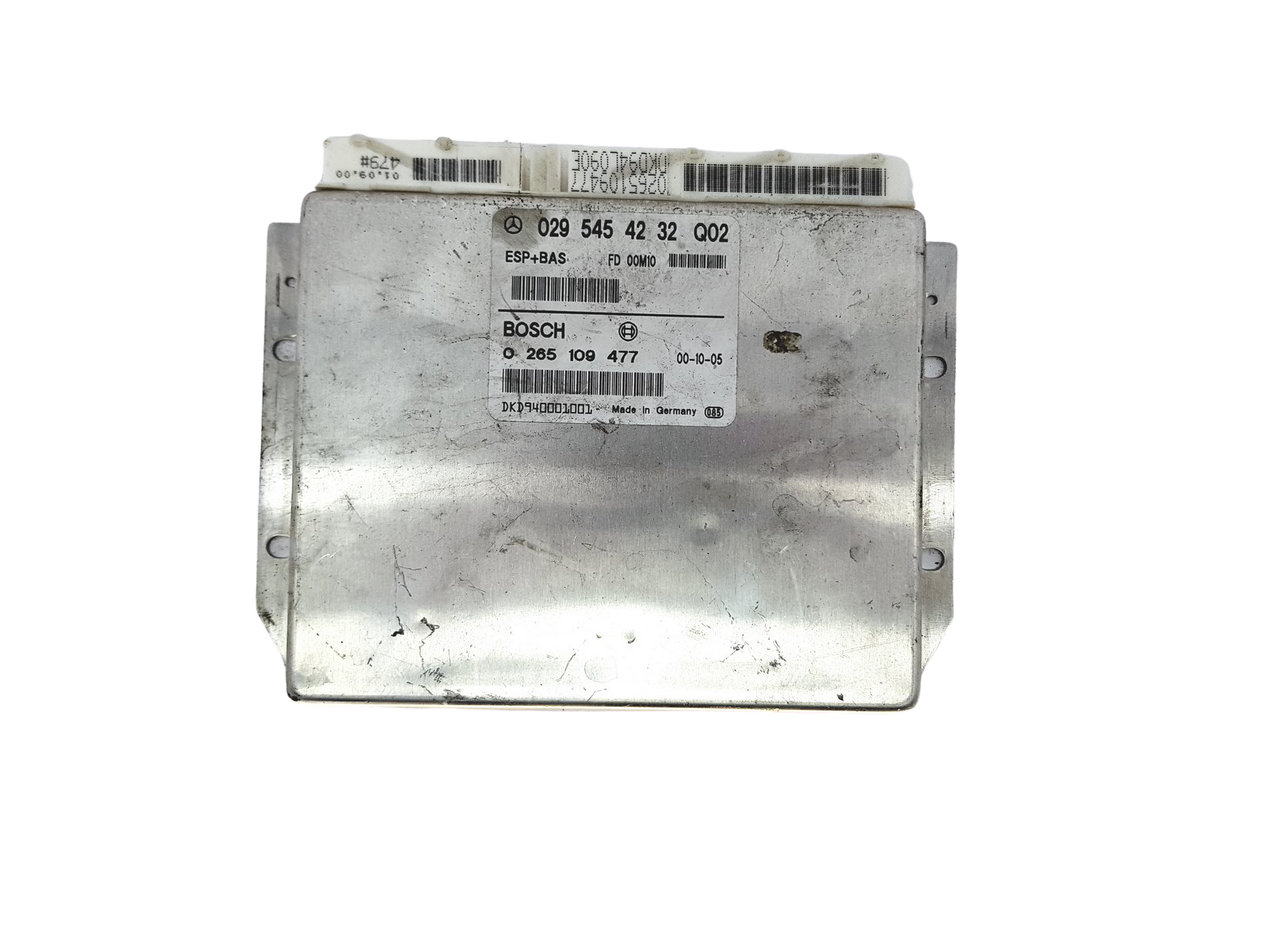Steuergerät Mercedes 0295454232Q02 0265109477 Bosch 26363 main product photo