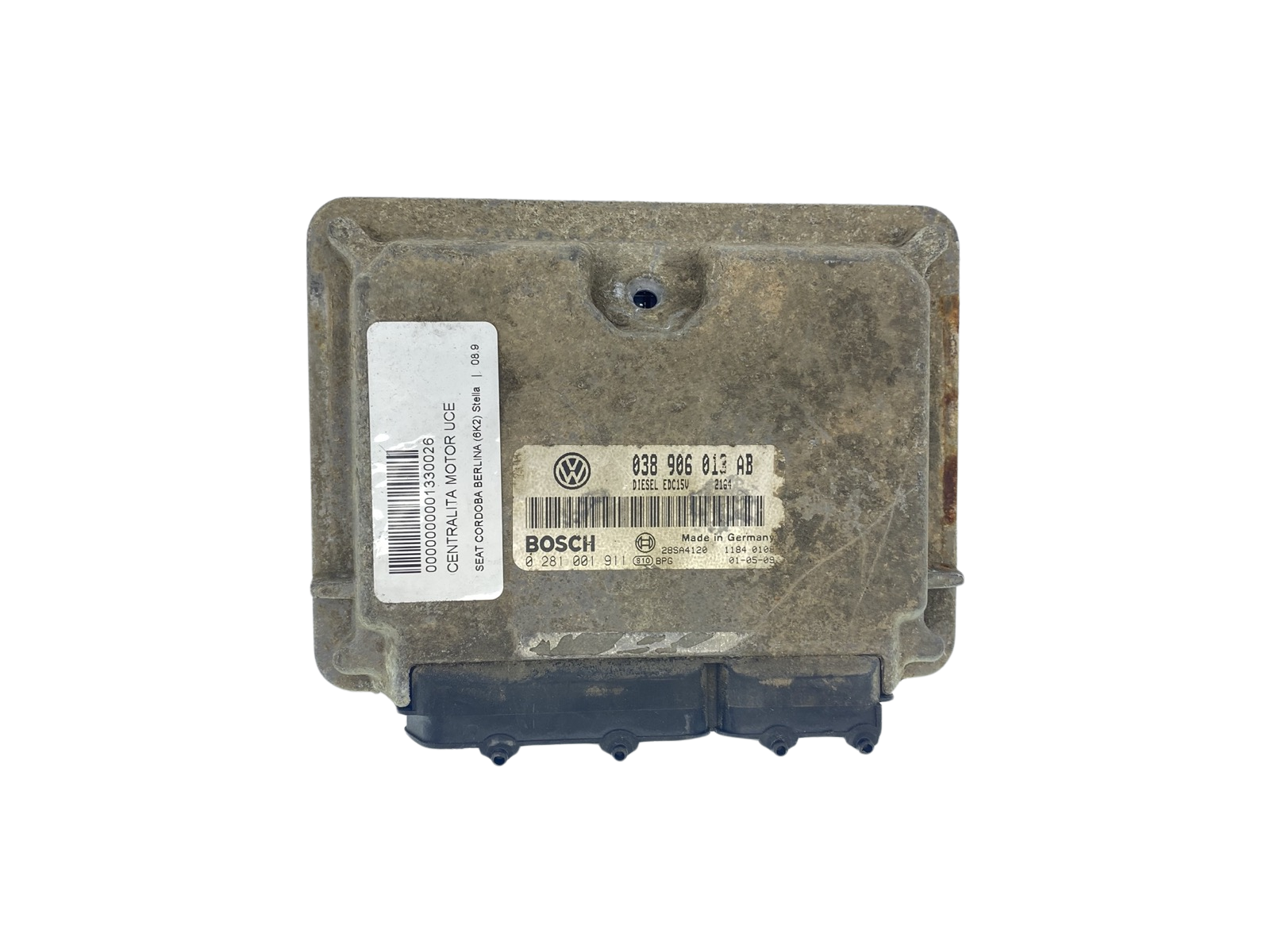 Steuergerät 038906013AB 0281001911 Seat Bosch 61847 main product photo