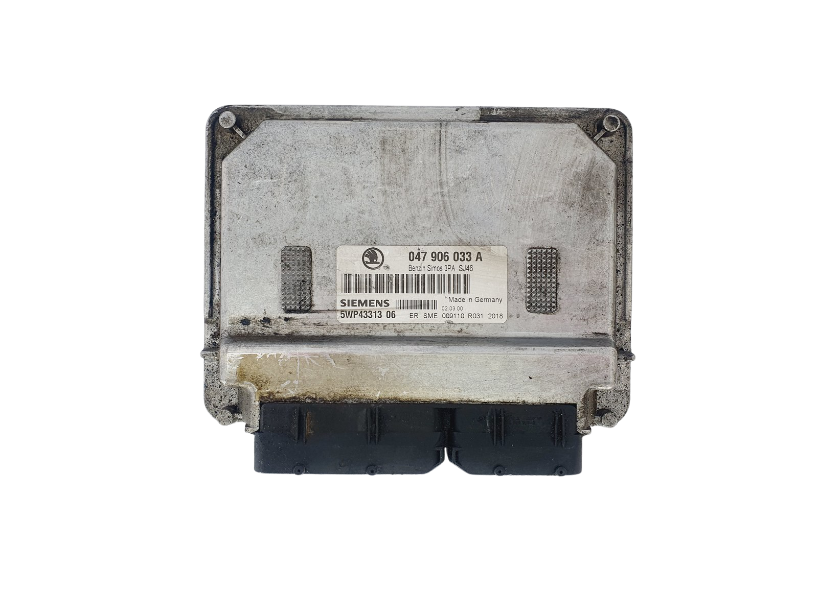 Steuergerät Skoda 047906033A 5WP43313 06 Siemens main product photo