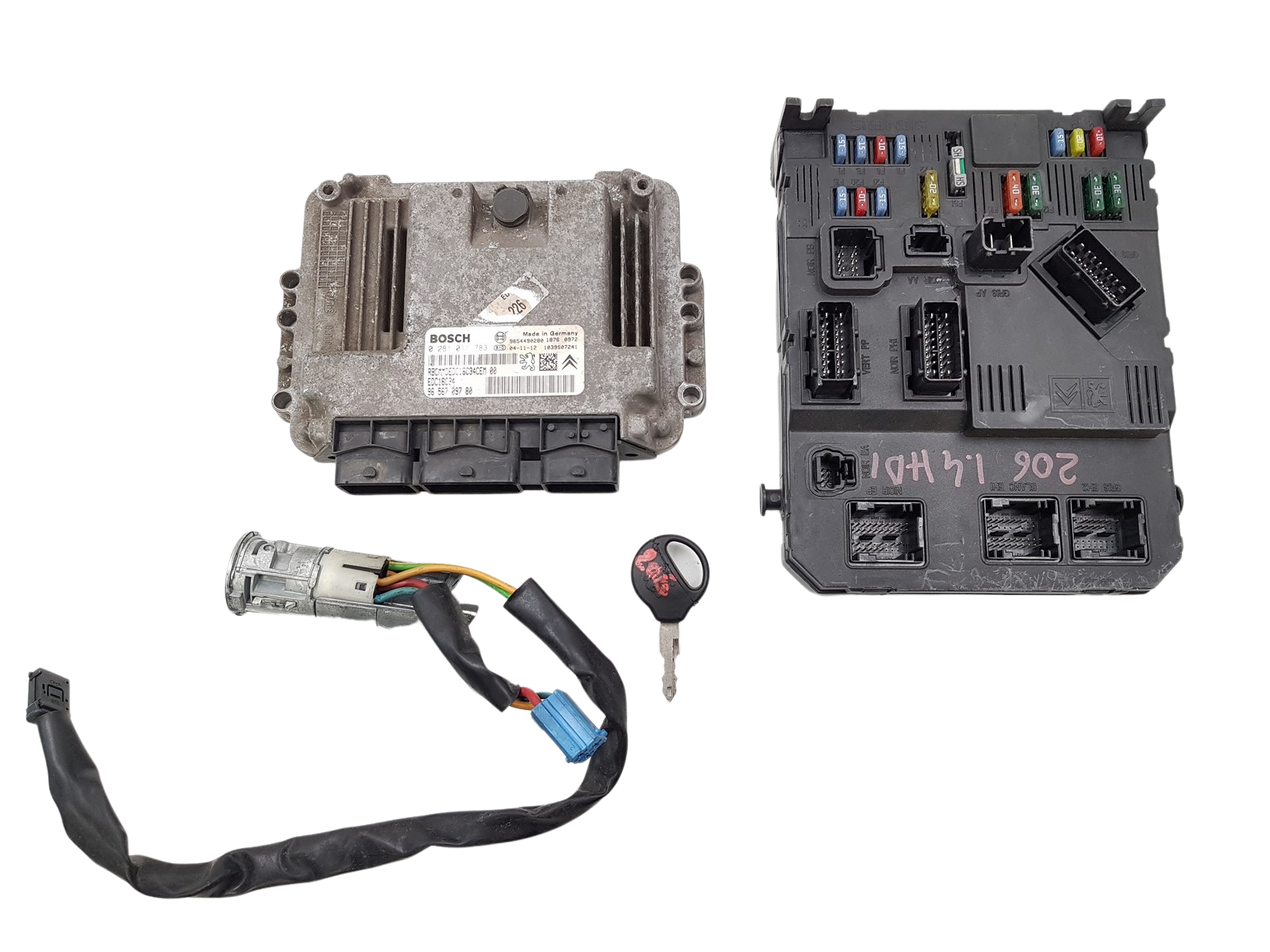 Startset Peugeot 206 9656709780 9653667680 N0501539 1.4 HDI main product photo