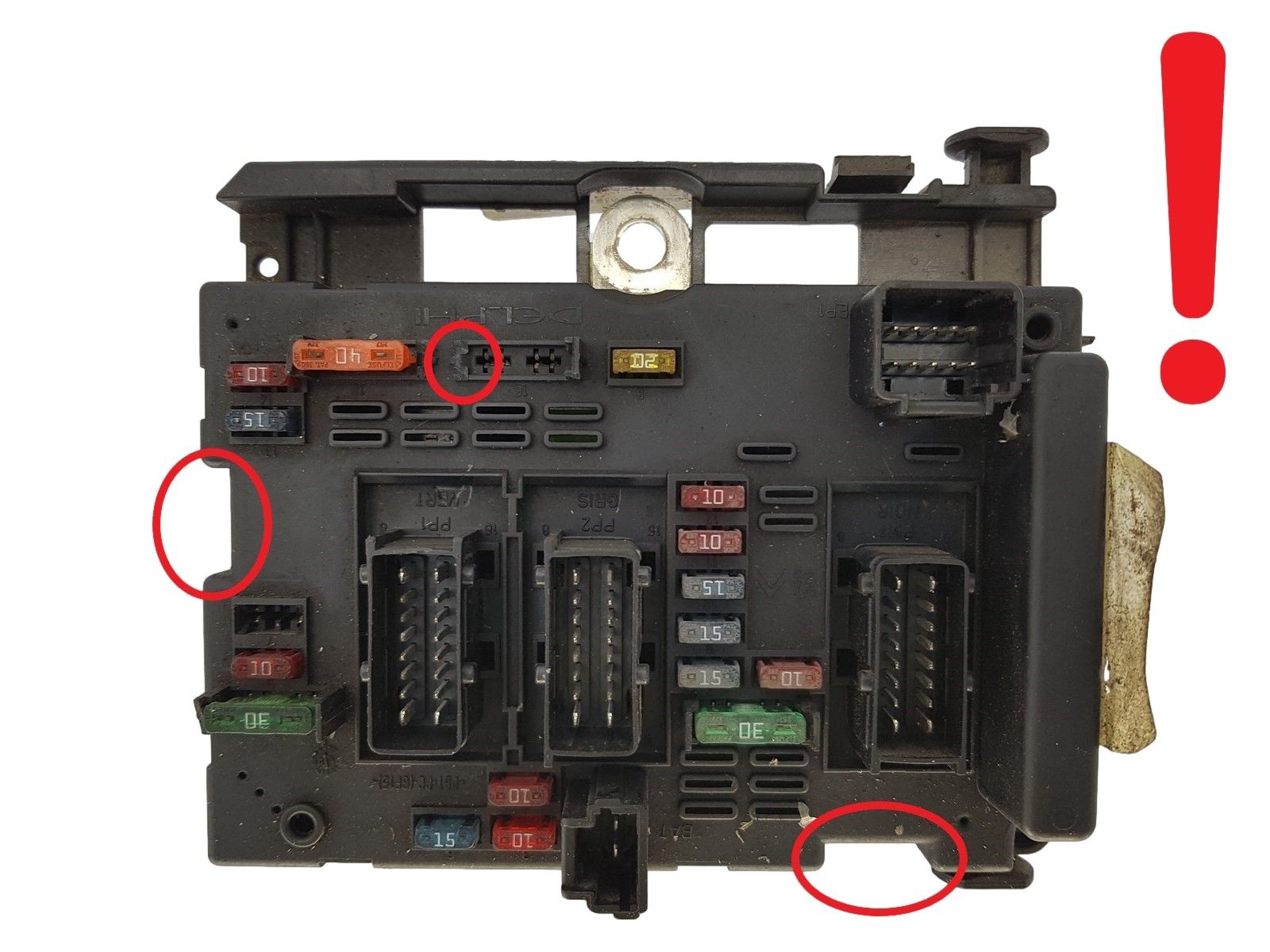 Steuergerät BSM B3 9650664080 PSA Delphi 1499 main product photo
