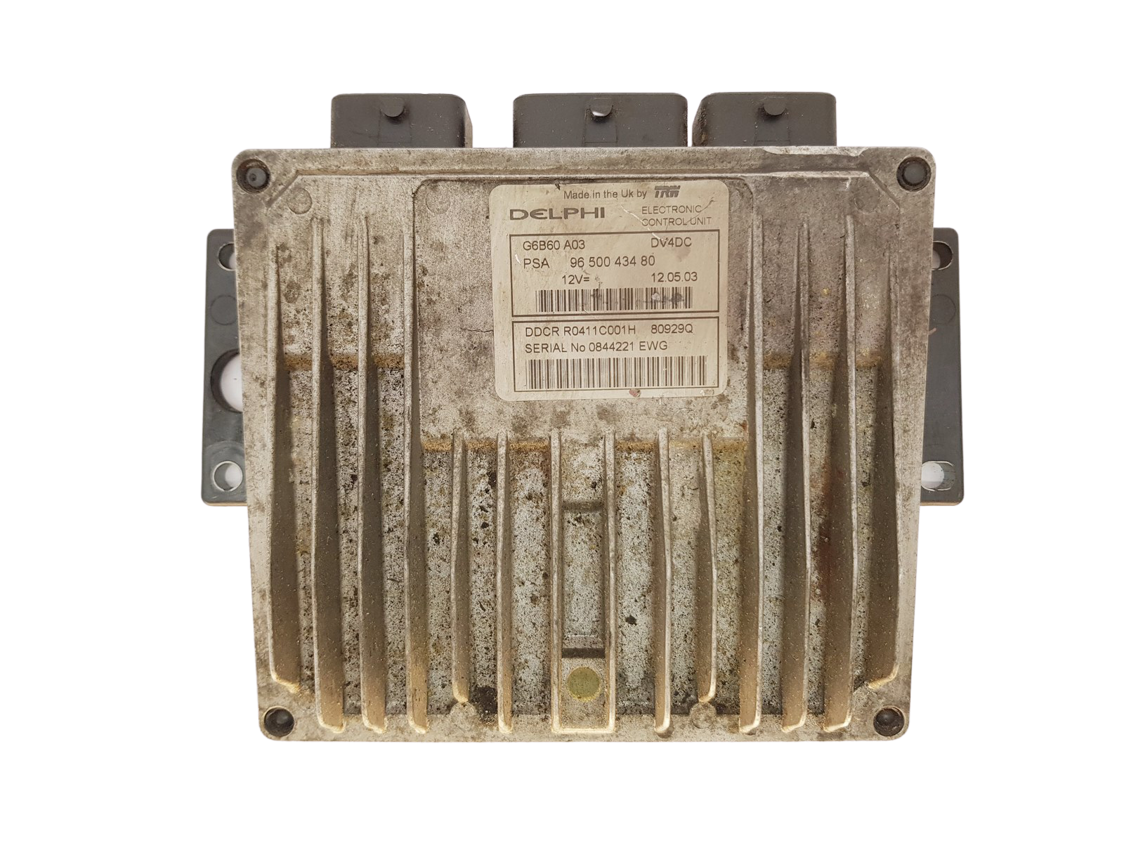 Steuergerät PSA 9650043480 R0411C001H G6B60A03 Delphi 30792 main product photo