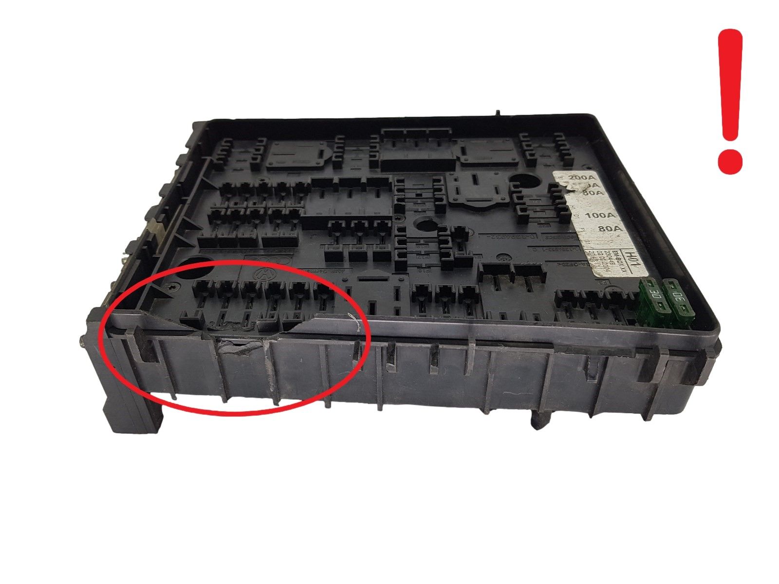 Sicherungskasten Relaiskasten VW Audi 1K0937124H 0-1534502-1 Tyco main product photo