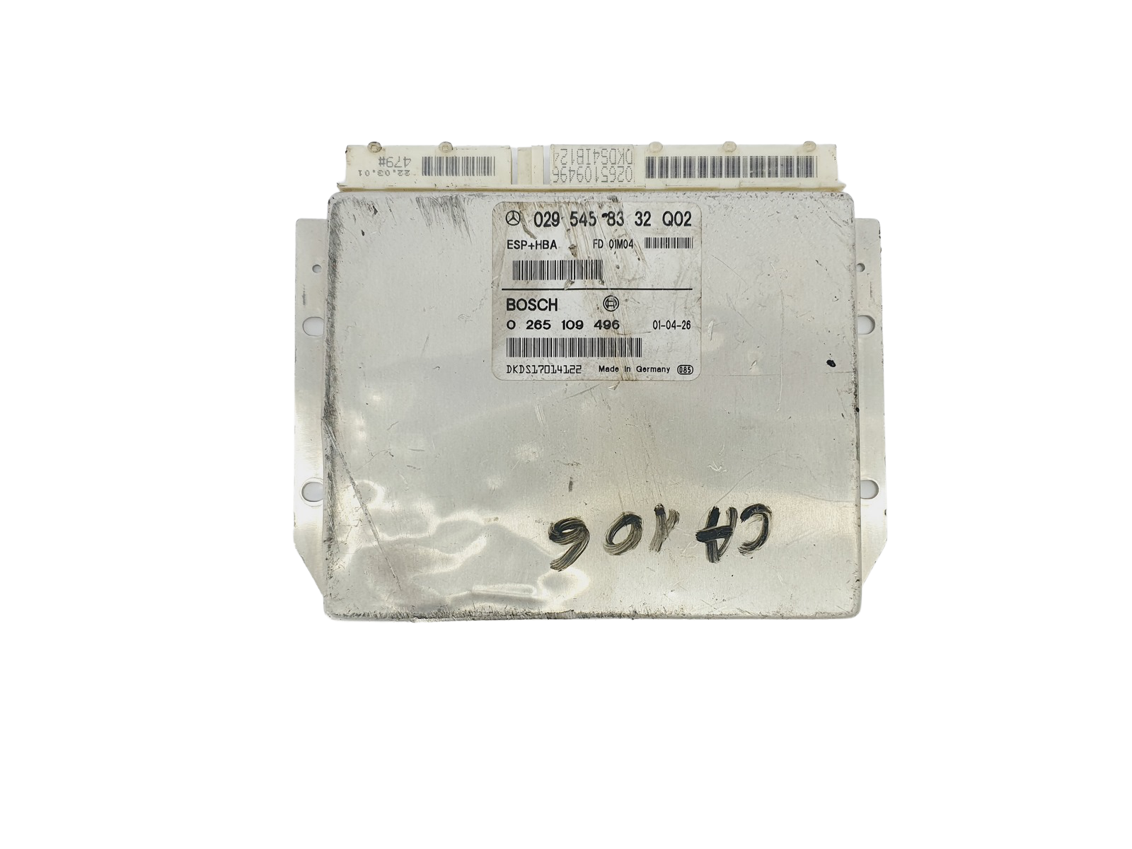 Steuergerät 0295458332Q02 0265109496 Mercedes Bosch 38324 main product photo
