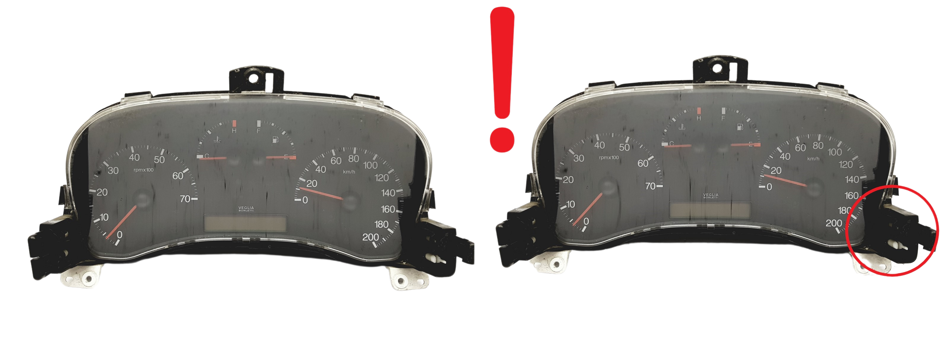 Tacho Kombiinstrument Fiat Punto 46812967 503000342900 59237 main product photo