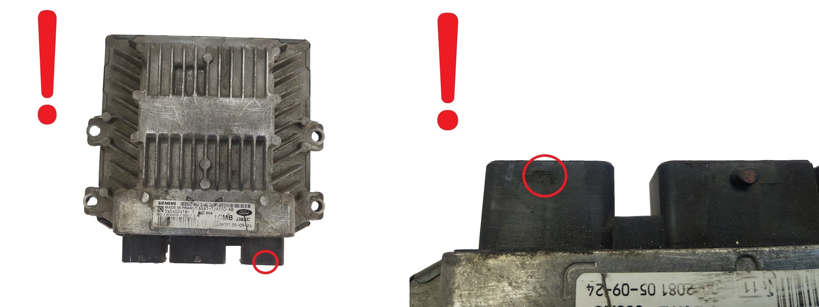 Steuergerät 6S61-12A650-AB 5WS40241B-T Ford Siemens 3298 main product photo