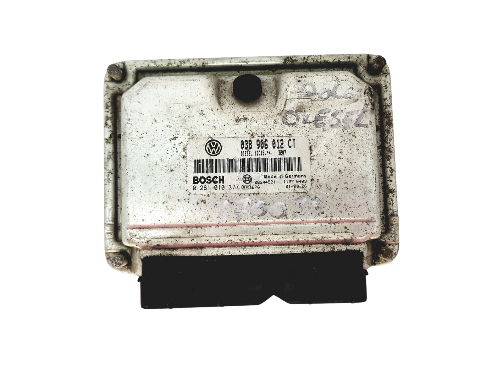 Steuergerät 038906012CT 0281010377 Volkswagen Bosch 29529 main product photo