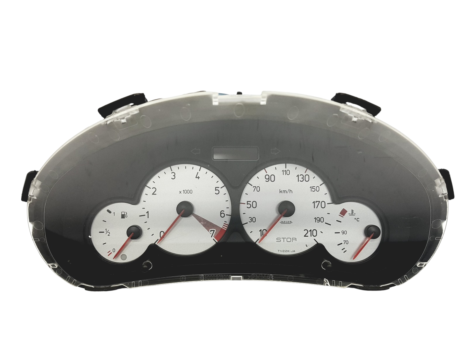 Tacho Kombiinstrument Peugeot 206 9656696380 000500610 46156 main product photo