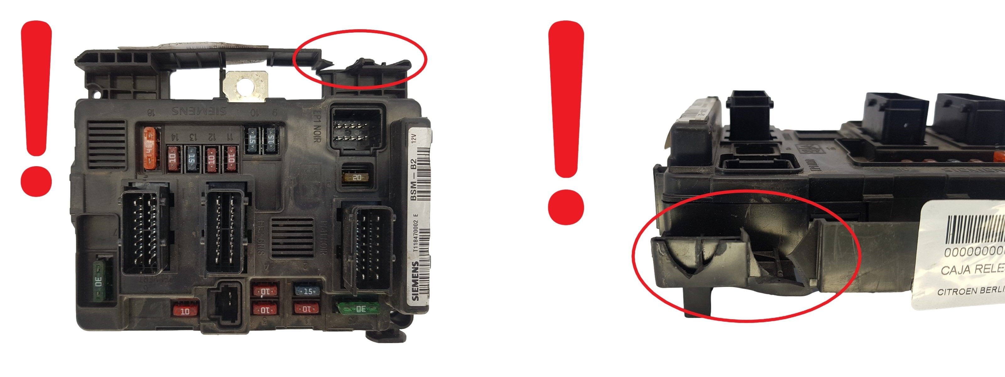Steuergerät BSM-B2 T118470002E 9643498980 PSA Siemens 1336 main product photo