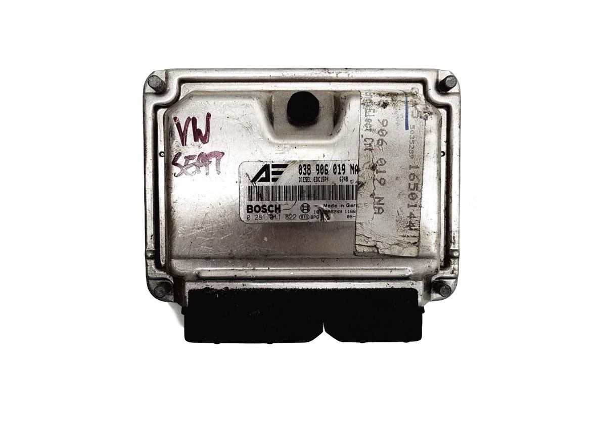Steuergerät 038906019NA 0281011822 VW Seat Bosch main product photo