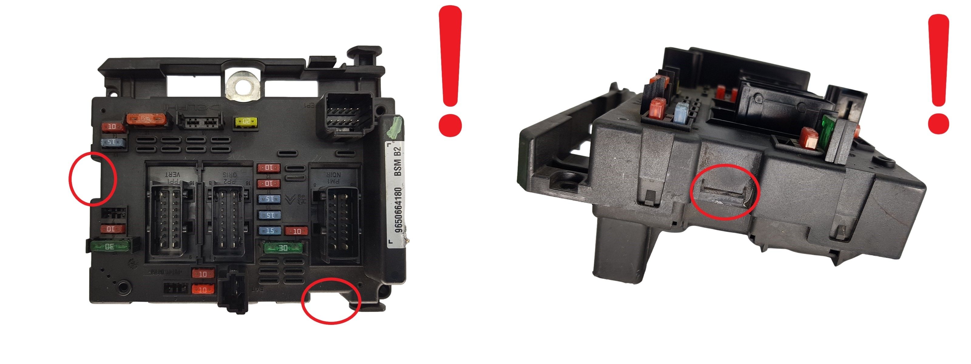 Steuergerät BSM B2 9650664180 PSA Delphi 2171 main product photo