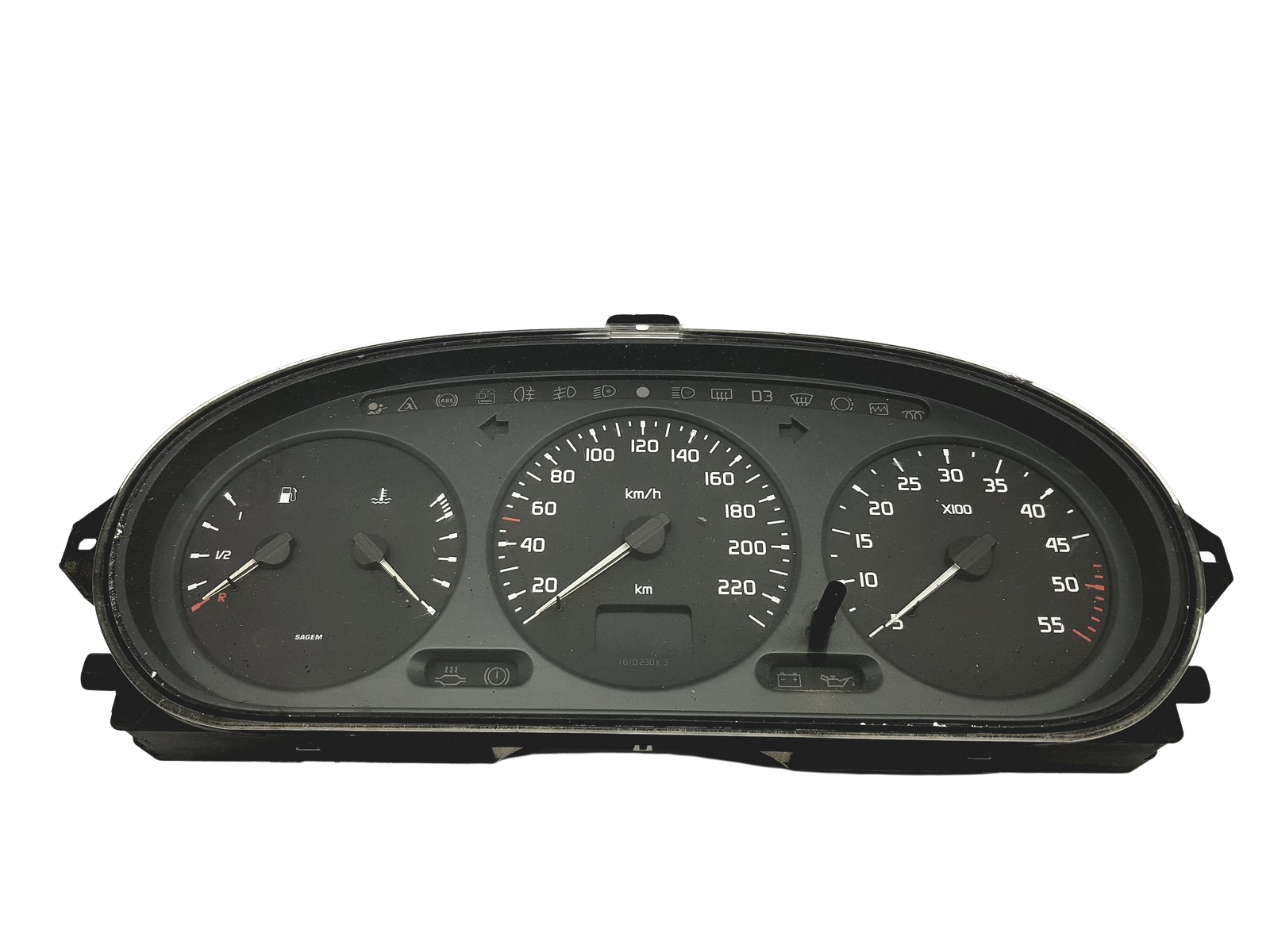 Tacho Kombiinstrument Renault Megane 1 Scenic 1 21578161-2 48298 main product photo