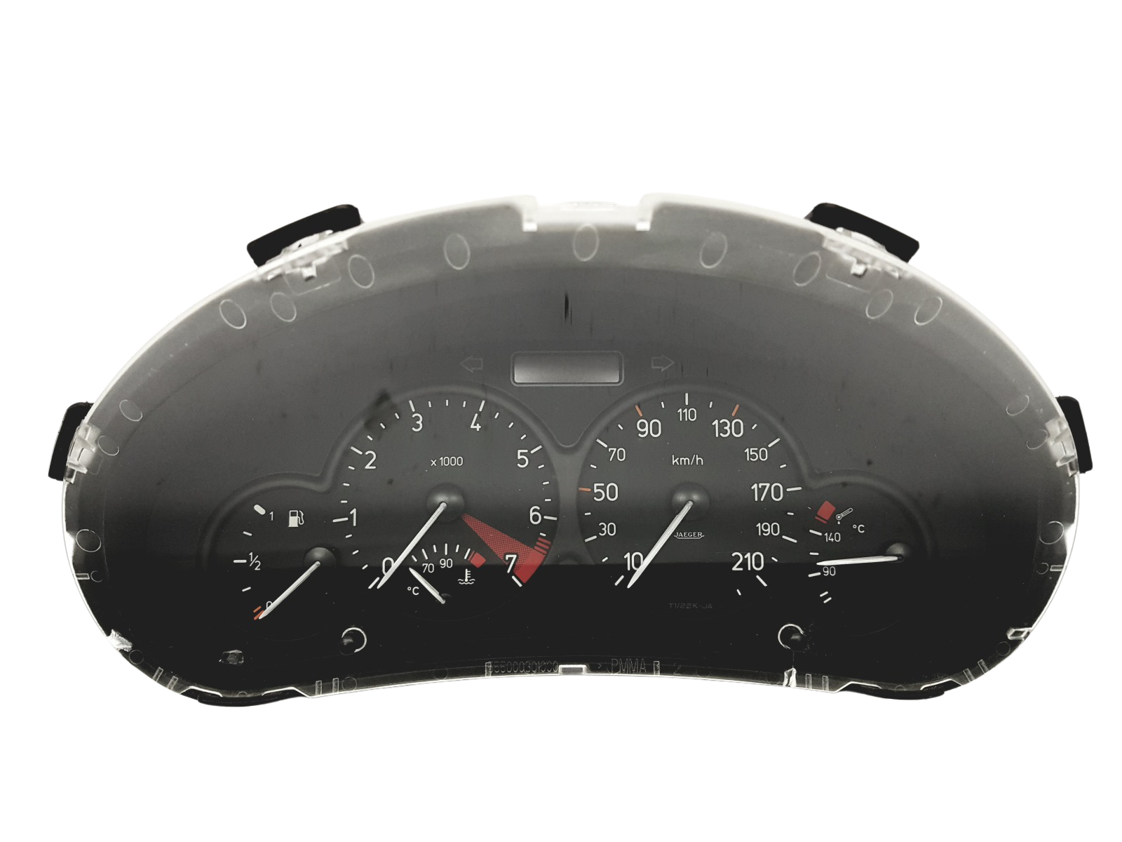 Tacho Kombiinstrument Peugeot 206 9648837080 000644005 33379 main product photo