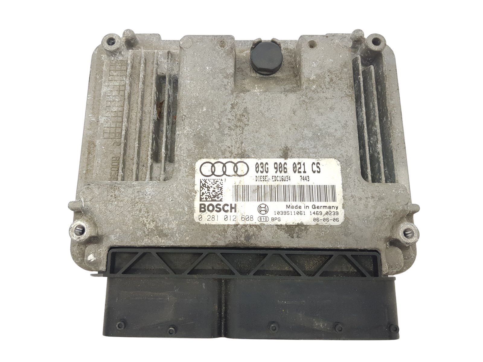 Steuergerät 03G906021CS 0281012608 Audi Bosch 28321 main product photo