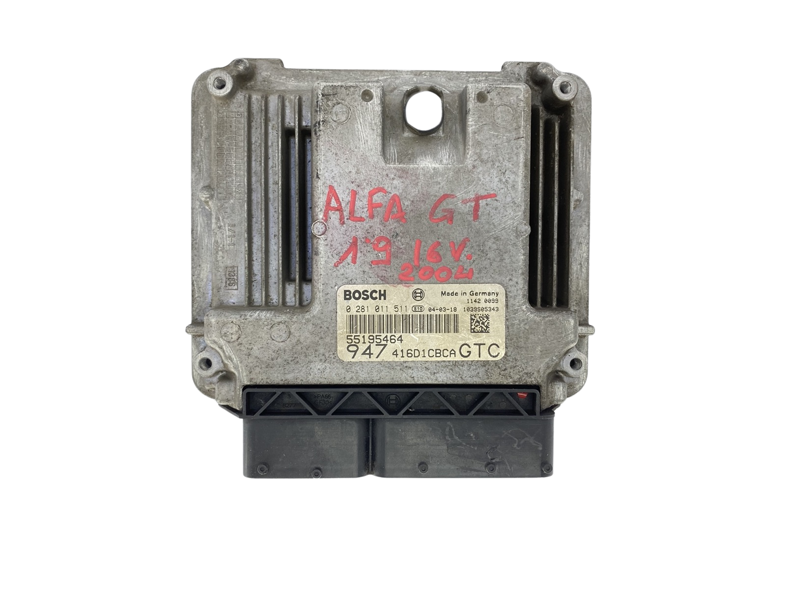 Steuergerät Alfa Romeo 55195464 0281011511 416D1CBCA Bosch 54183 main product photo