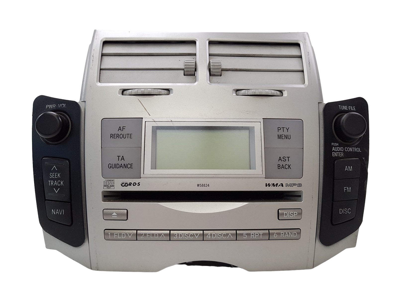 Cd-Radio Toyota Yaris 86120-0D210 CQ-TS0570LC W58824 1385 main product photo