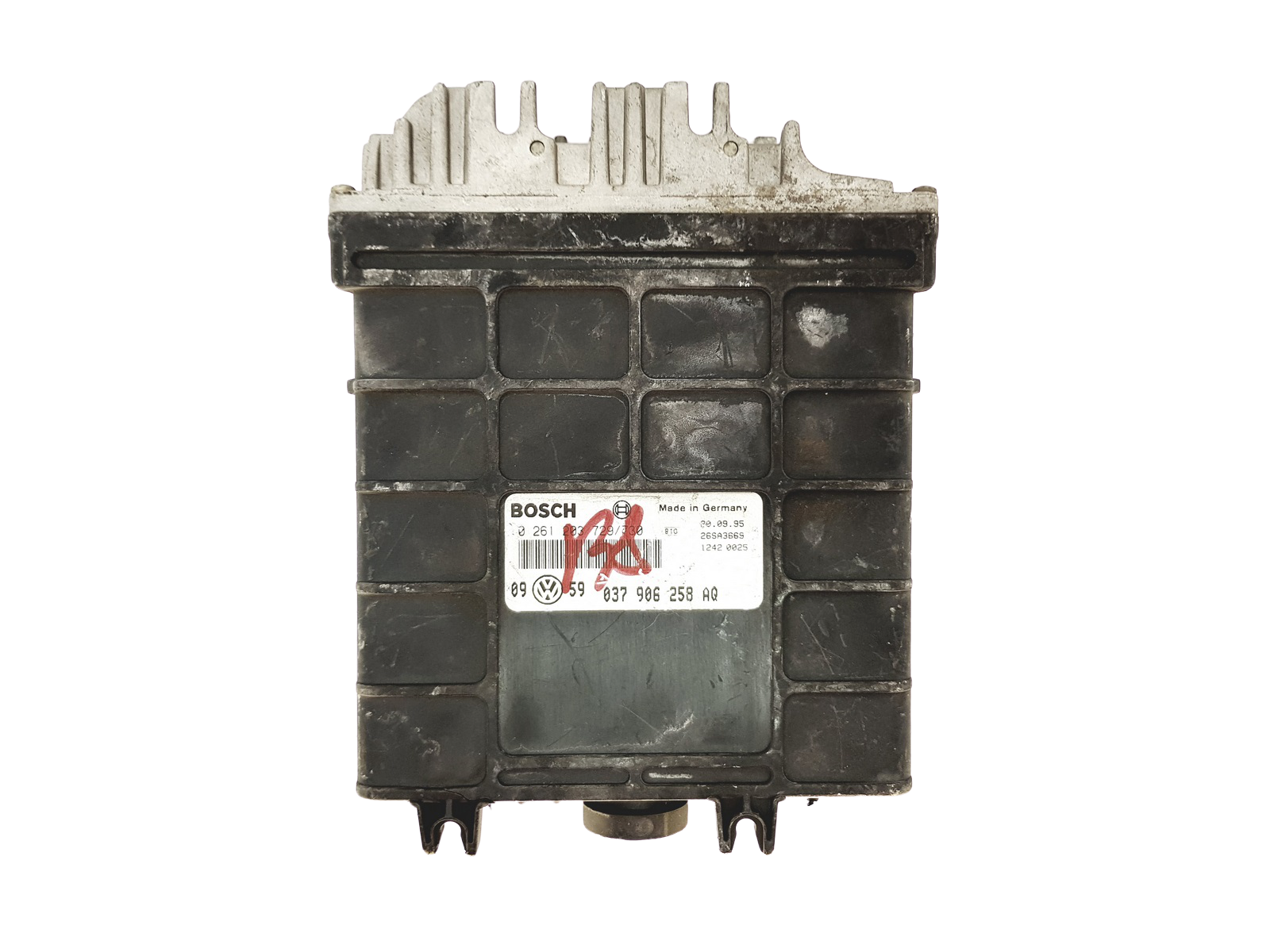 Steuergerät 037906258AQ 0261203729/730 VW Bosch 25066 main product photo