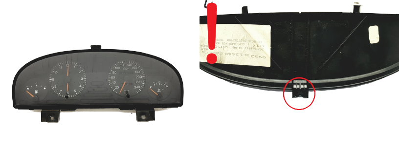 Tacho Kombiinstrument Peugeot 405 9607053980 49786 main product photo