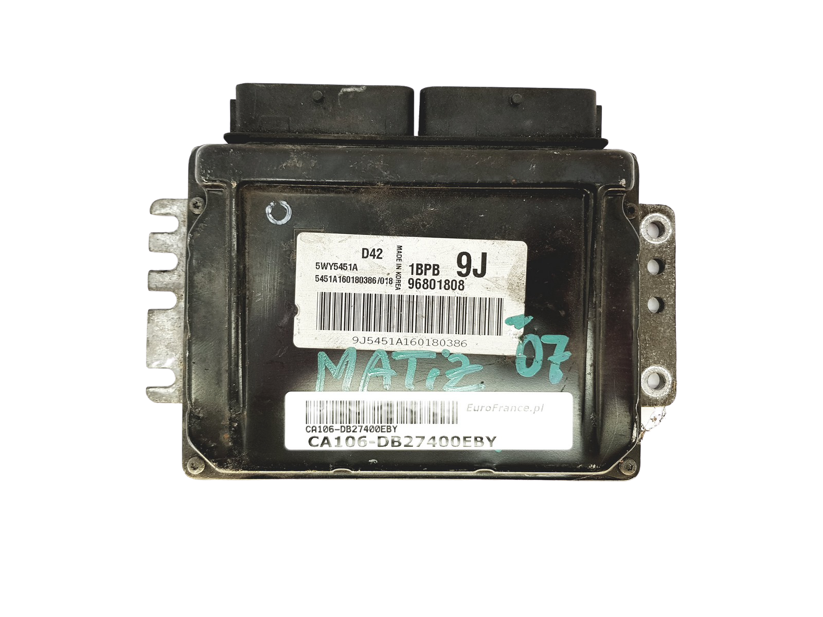 Steuergerät 5WY5451A 96801808 D42 Chevrolet Kemsco 27400 main product photo