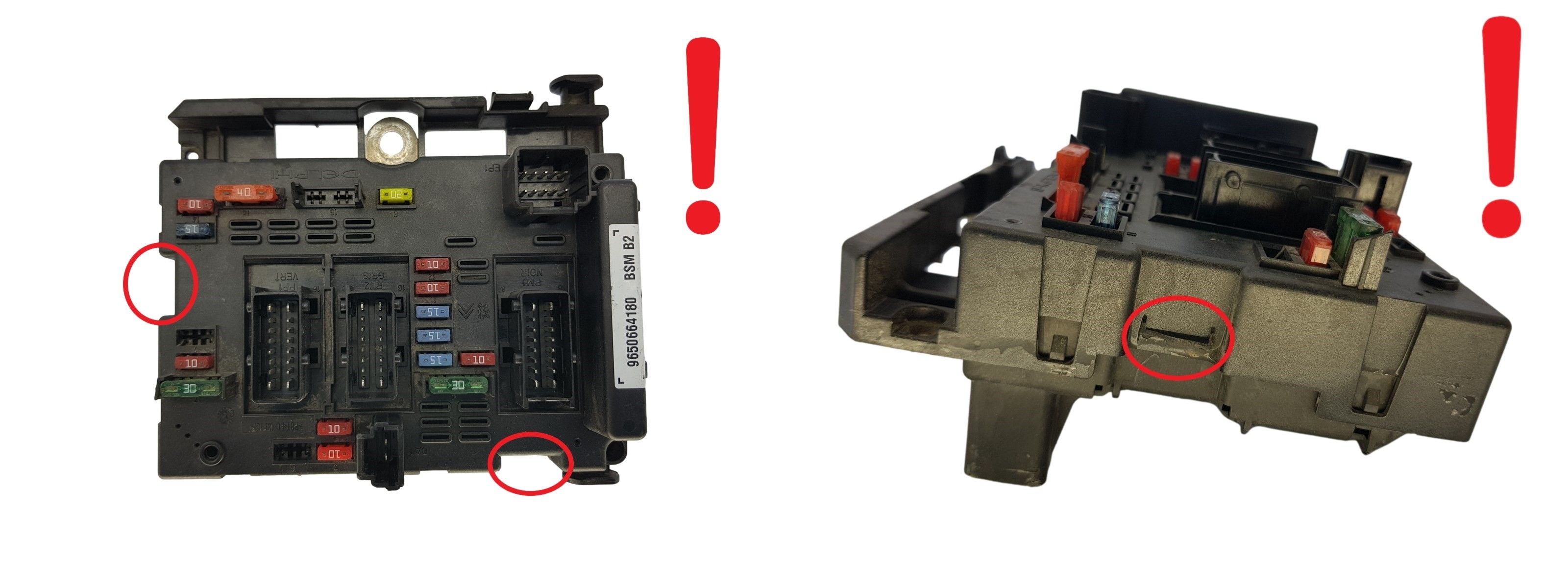 Steuergerät BSM B2 9650664180 PSA Delphi 1703 main product photo