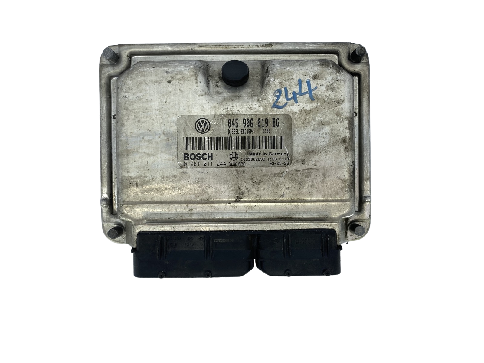Steuergerät 045906019BG 0281011244 Seat VW Bosch 53244 main product photo