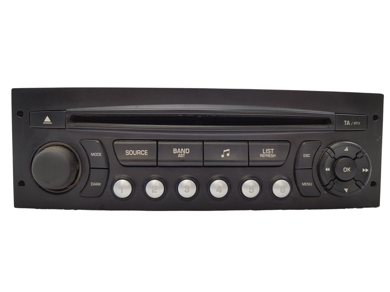 Cd-Radio Citroen Peugeot 96639628XT PSARCD411-53 VDO main product photo