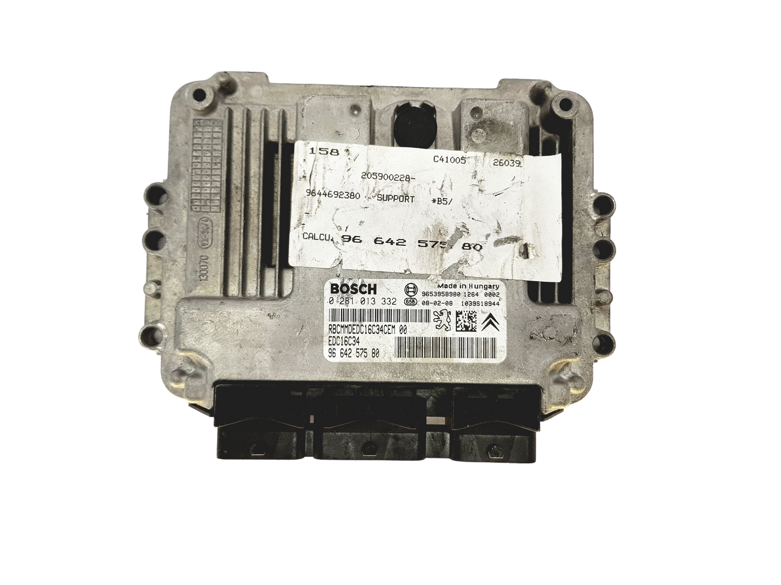 Steuergerät 0281013332 9664257580 9653958980 PSA Bosch 26964 main product photo