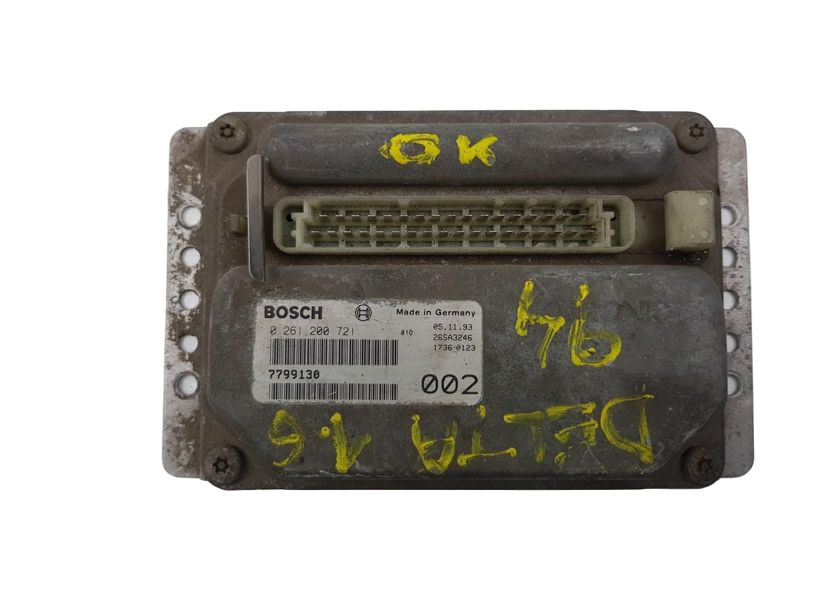 Motorsteuerung 7799130 0261200721 Lancia Bosch main product photo