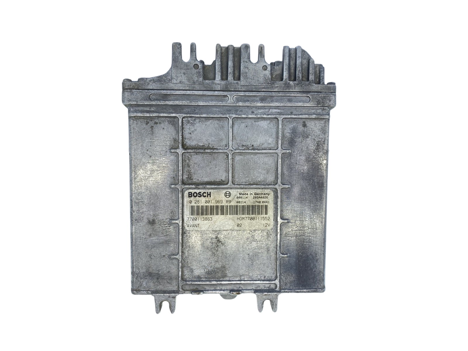 Steuergerät 0281001969 7700113863 7700111552 Renault Bosch 62838 main product photo