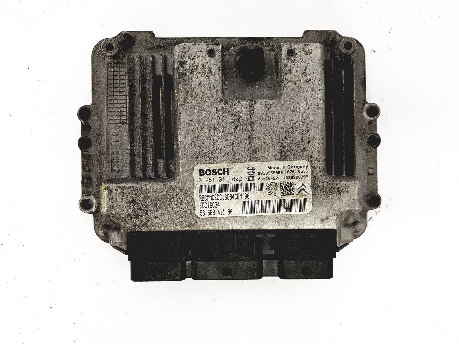 Steuergerät 0281011802 9656841180 9653958980 PSA Bosch 14830 main product photo