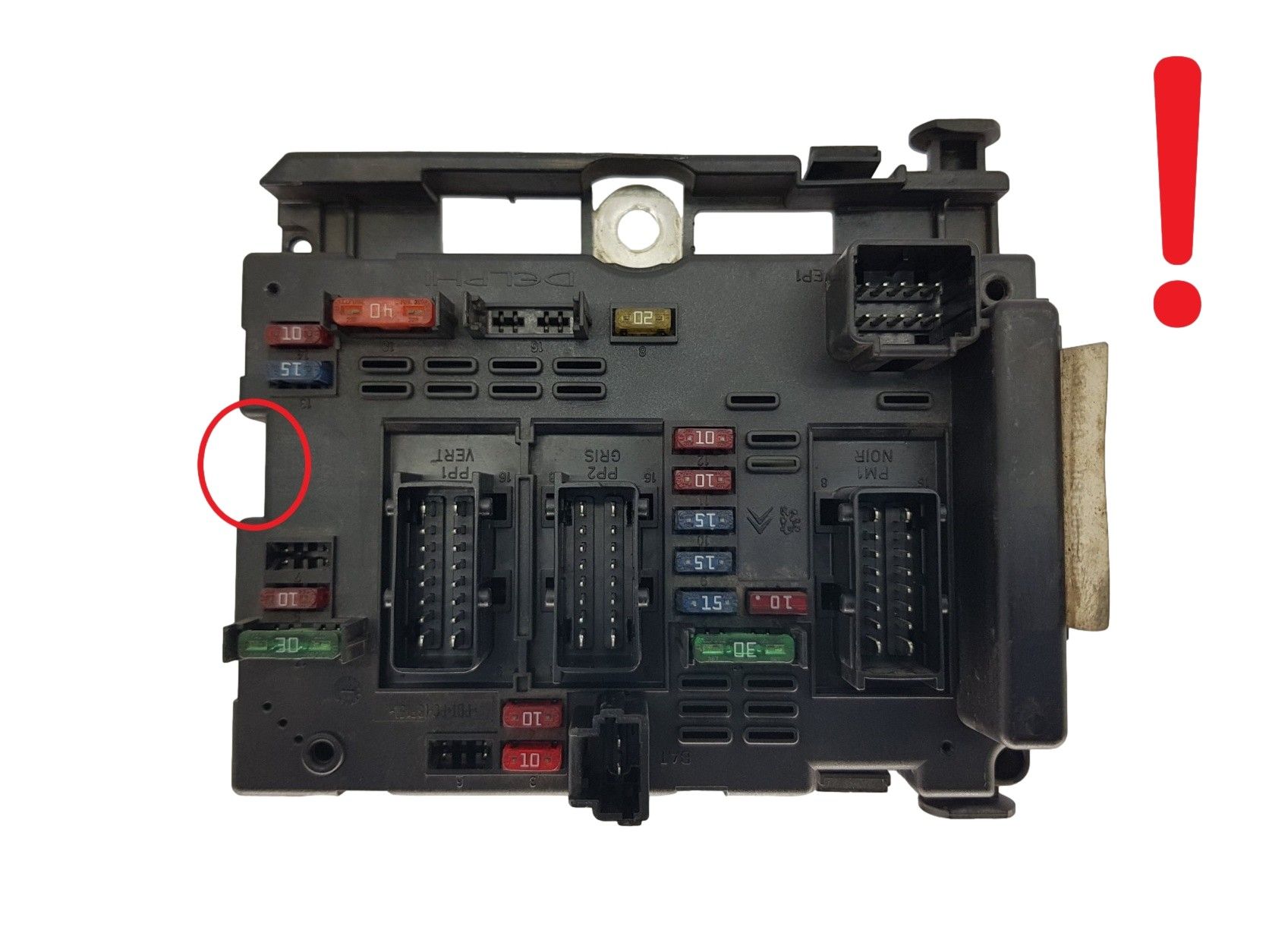 Steuergerät BSM B2 9646405180 PSA Delphi 1731 main product photo
